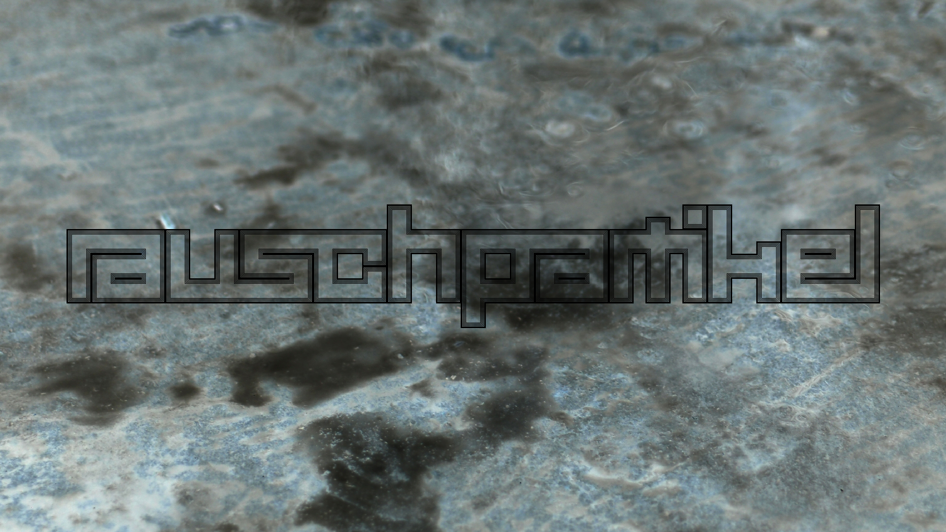 2021-12-09 & 10 Das Kleine Regen Rhythmus Orchester (Schnee auf Alufolie) (Audio, Foto, Typo Grafik)