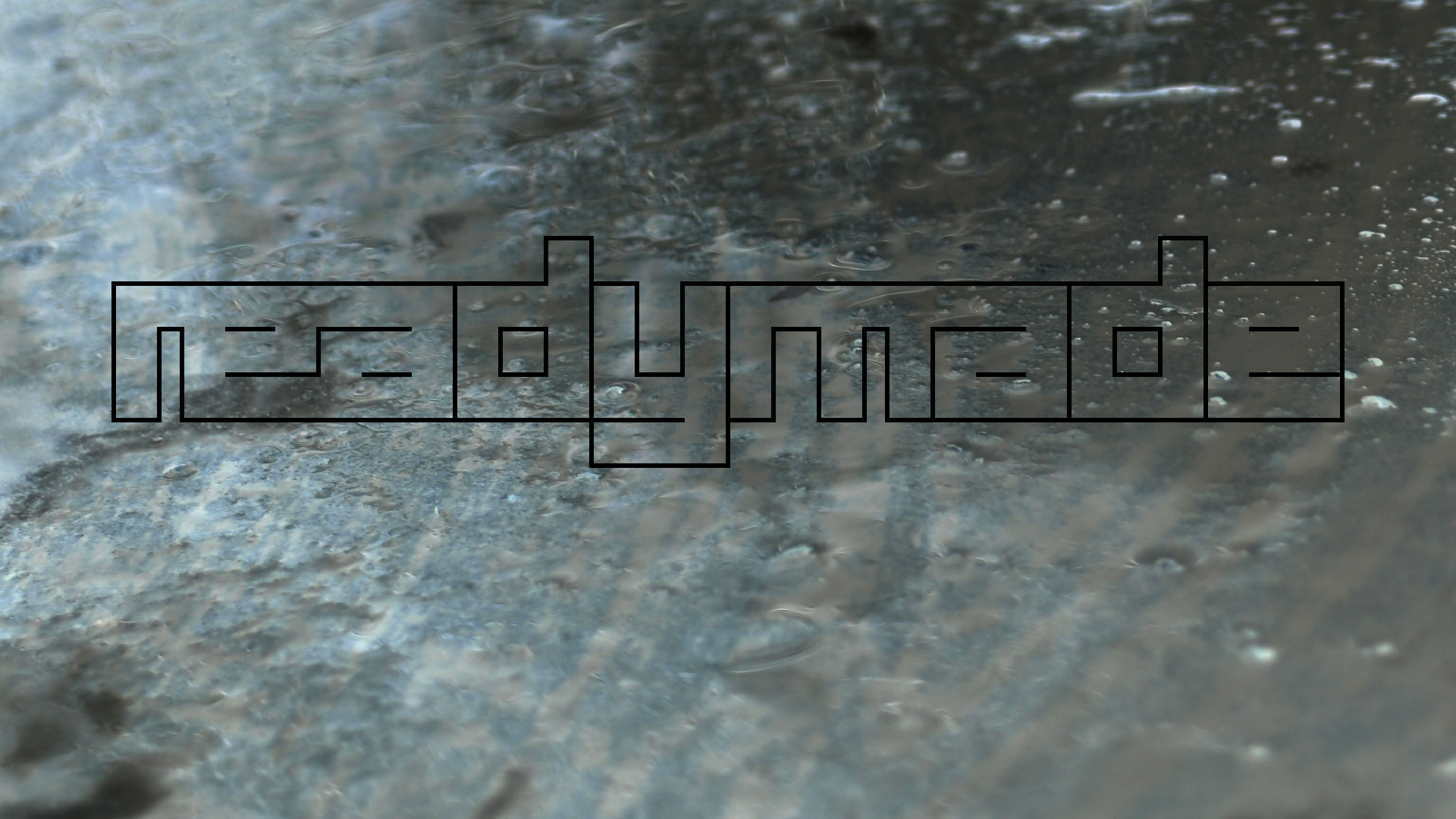 2021-12-09 & 10 Das Kleine Regen Rhythmus Orchester (Schnee auf Alufolie) (Audio, Foto, Typo Grafik)