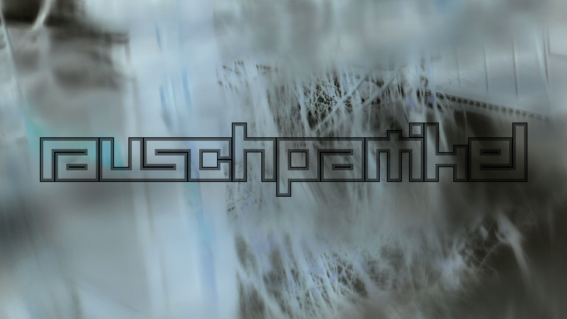 2021-12-09 & 10 Das Kleine Regen Rhythmus Orchester (Schnee auf Alufolie) (Audio, Foto, Typo Grafik)