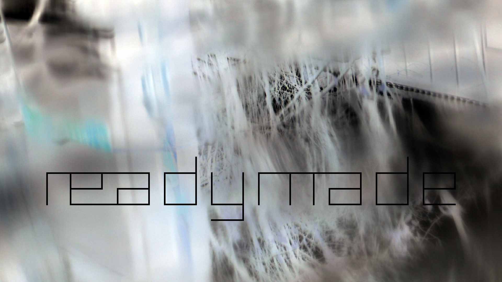 2021-12-09 & 10 Das Kleine Regen Rhythmus Orchester (Schnee auf Alufolie) (Audio, Foto, Typo Grafik)