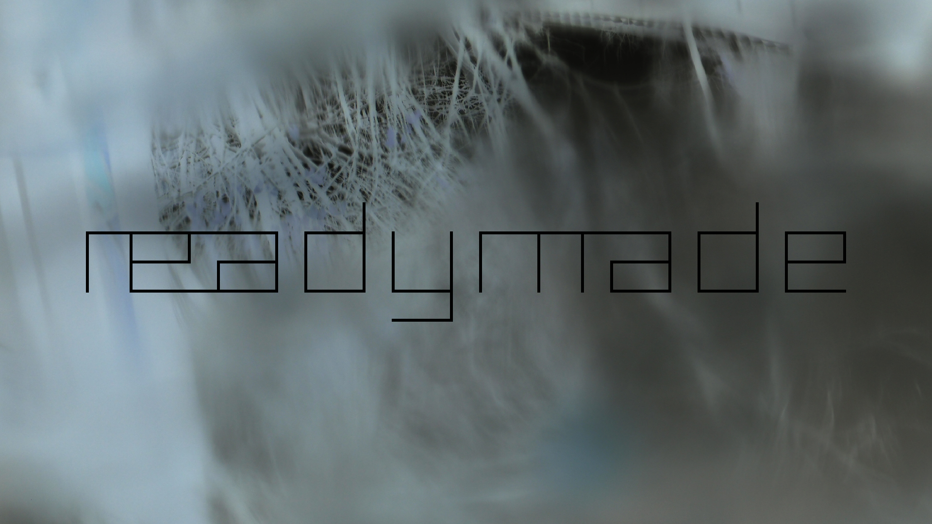 2021-12-09 & 10 Das Kleine Regen Rhythmus Orchester (Schnee auf Alufolie) (Audio, Foto, Typo Grafik)