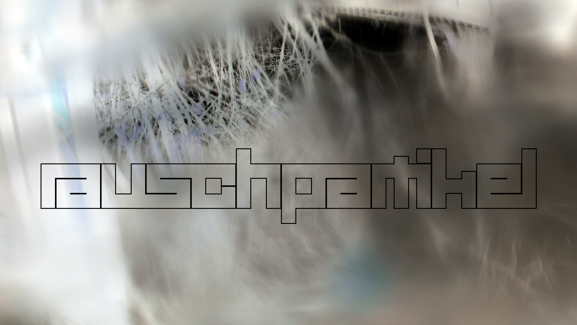 2021-12-09 & 10 Das Kleine Regen Rhythmus Orchester (Schnee auf Alufolie) (Audio, Foto, Typo Grafik)