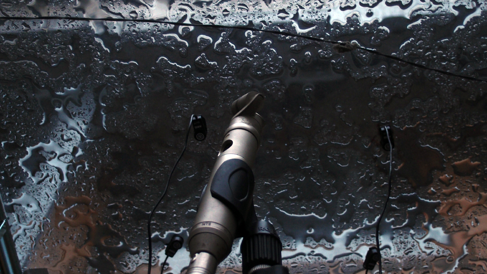 2022-02-01 Das Kleine Regen Rhythmus Orchester (Fensterglas) (Audio, Video)