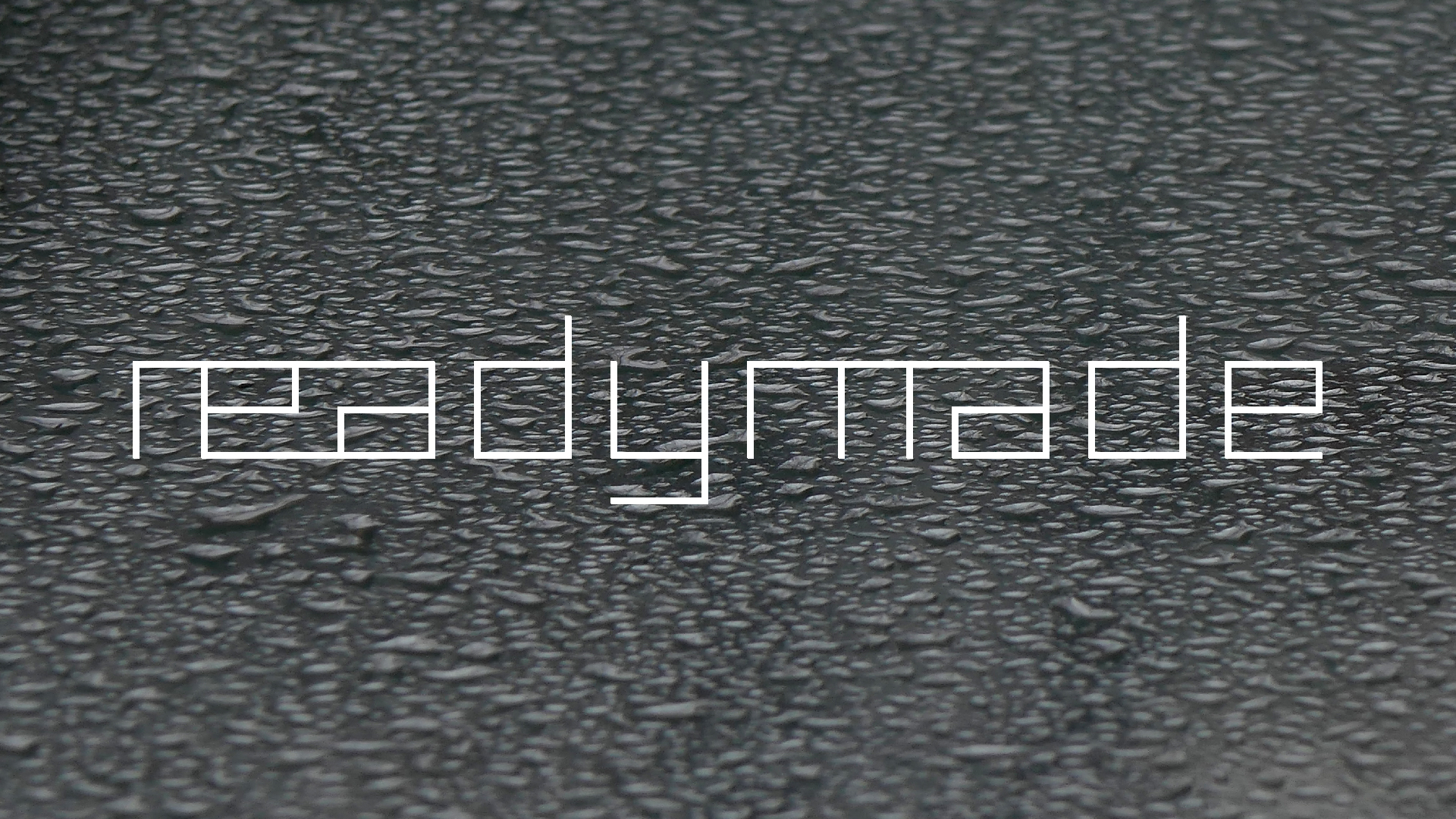 2022-02-08 Das Kleine Regen Rhythmus Orchester (Fensterglas einfach, im Bilderrahmen, II) (Audio, Video)