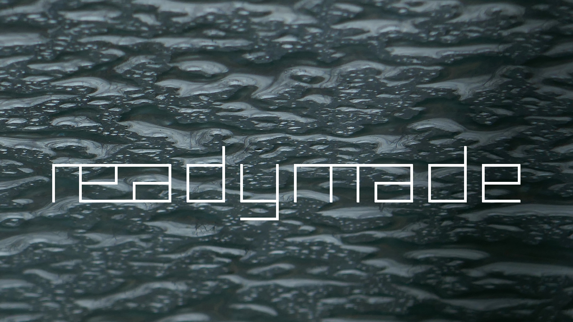 2022-02-08 Das Kleine Regen Rhythmus Orchester (Fensterglas einfach, im Bilderrahmen, II) (Audio, Video)