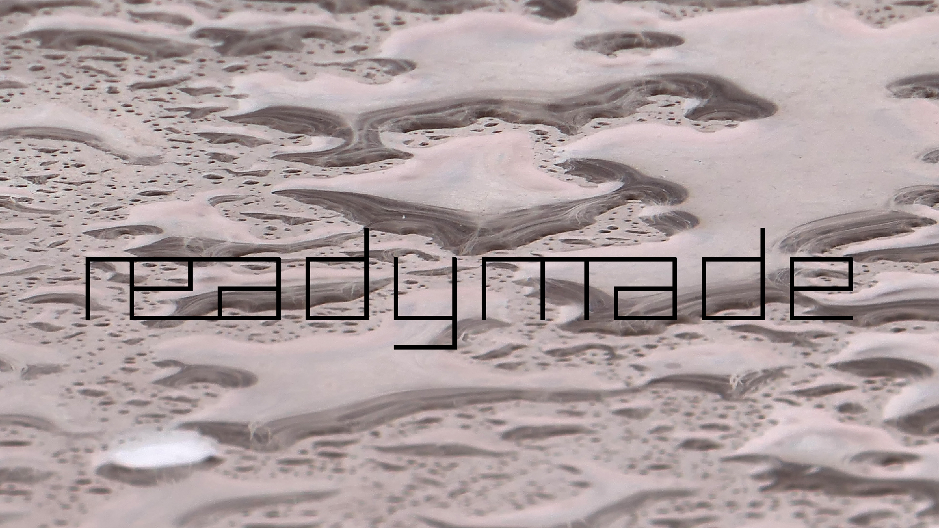 2022-02-08 Das Kleine Regen Rhythmus Orchester (Fensterglas einfach, im Bilderrahmen, II) (Audio, Video)