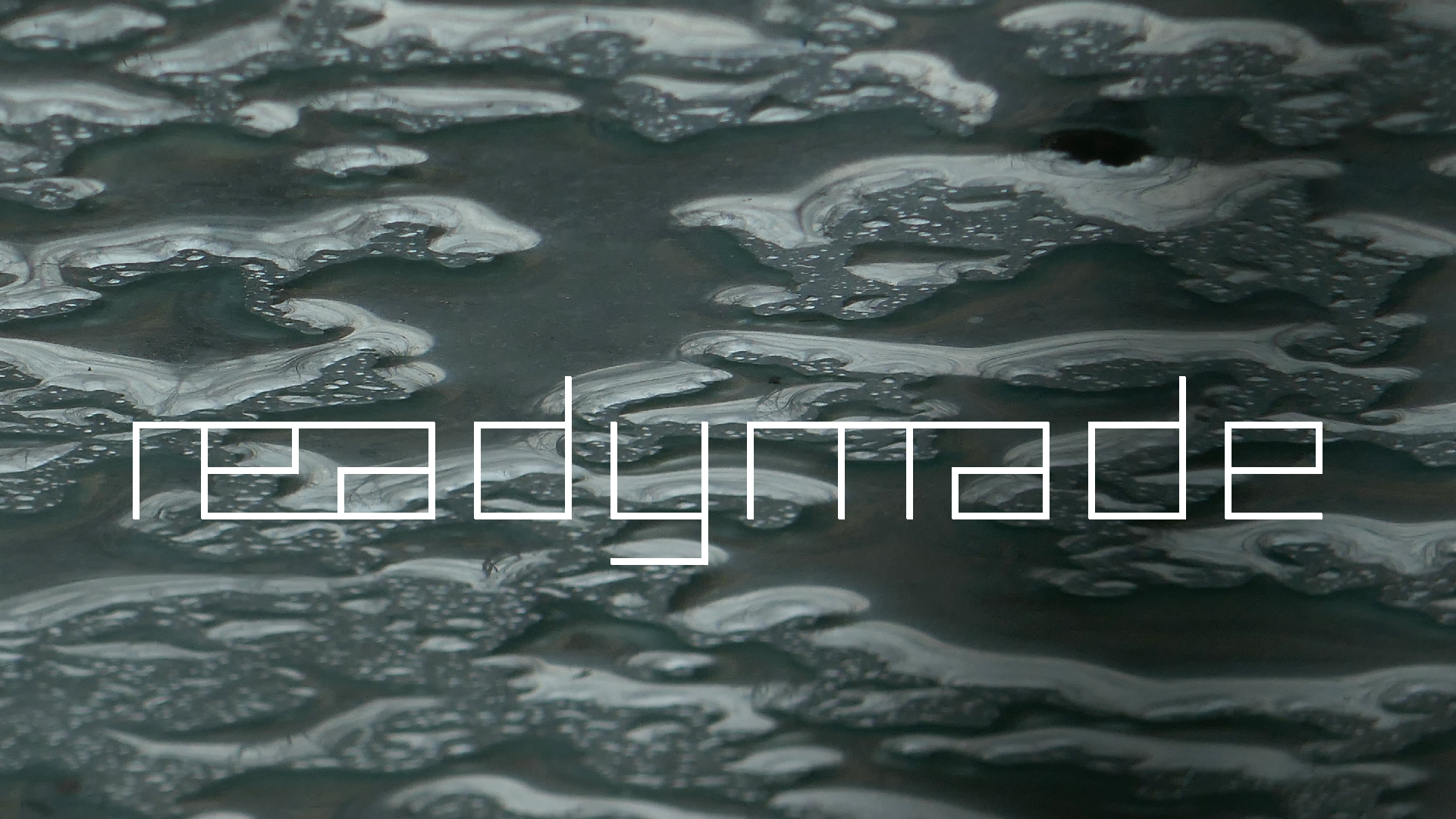 2022-02-08 Das Kleine Regen Rhythmus Orchester (Fensterglas einfach, im Bilderrahmen, II) (Audio, Video)