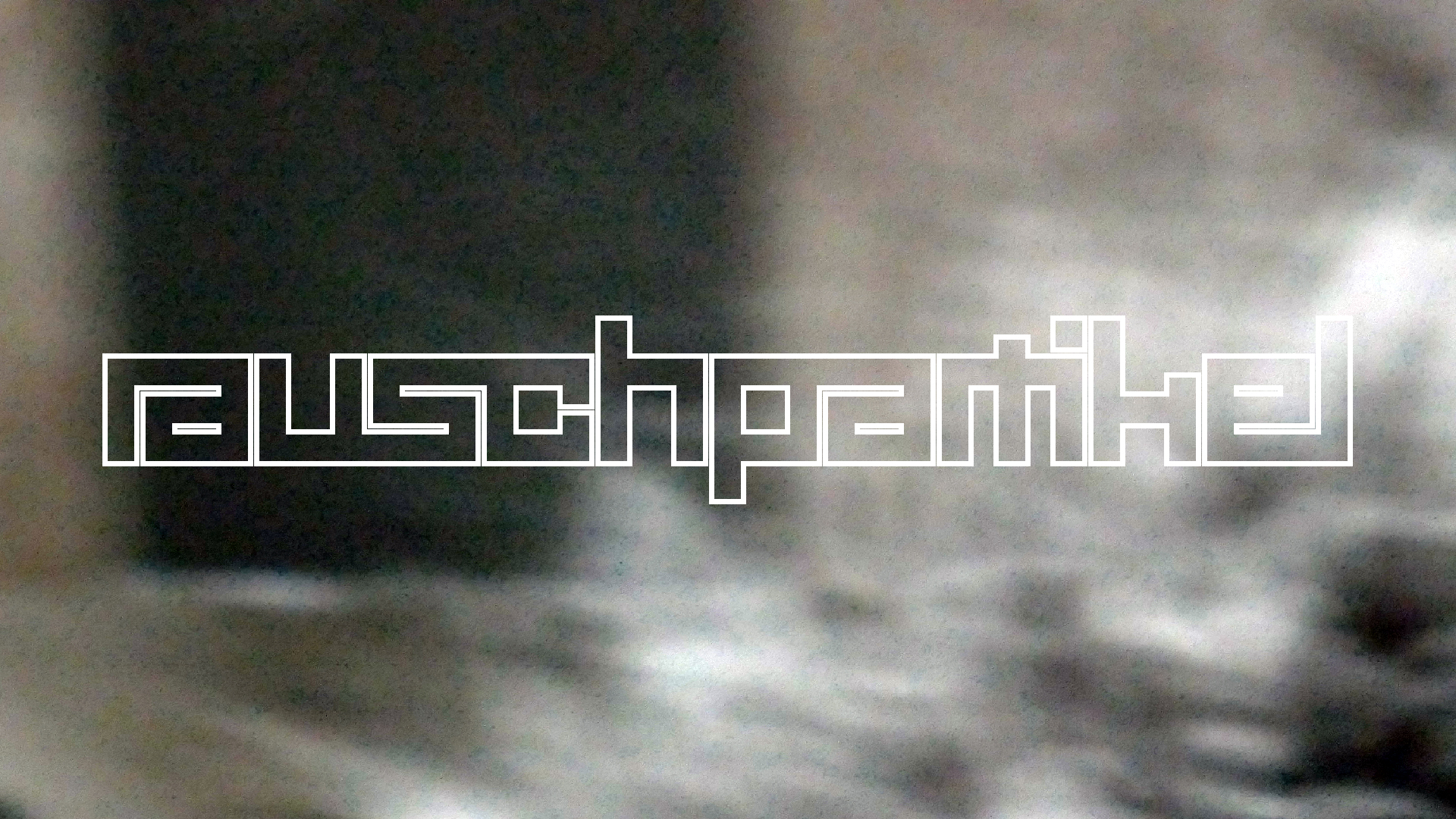 2022-02-08 Das Kleine Regen Rhythmus Orchester (Fensterglas einfach, im Bilderrahmen, II) (Audio, Video)