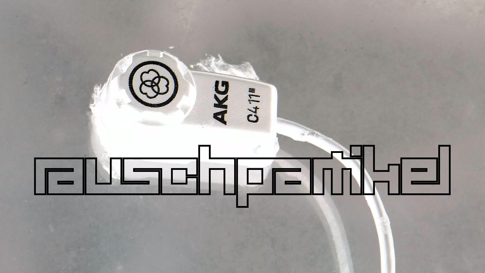 2022-02-08 Das Kleine Regen Rhythmus Orchester (Fensterglas einfach, im Bilderrahmen, II) (Audio, Video)