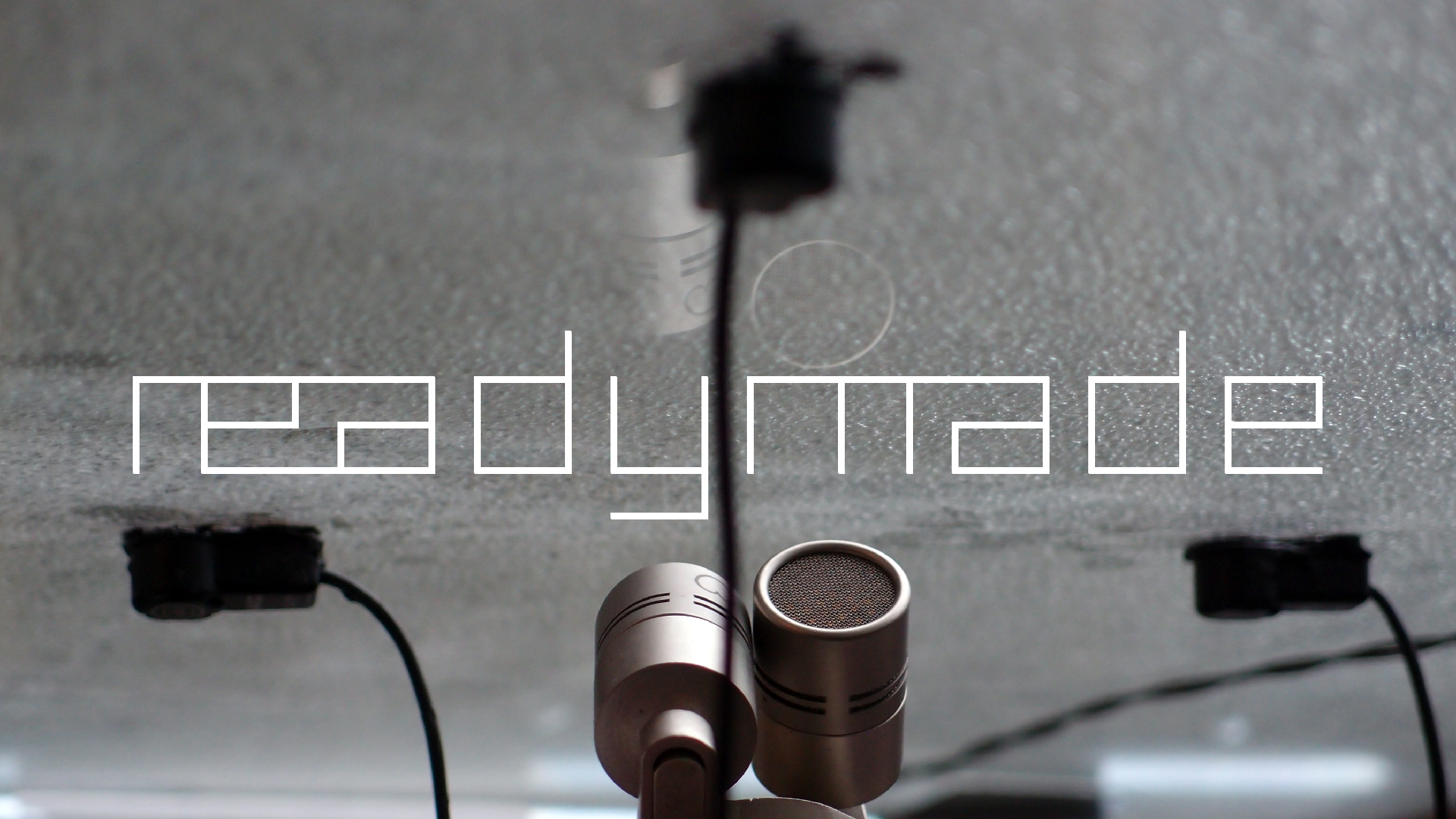 2022-02-08 Das Kleine Regen Rhythmus Orchester (Fensterglas einfach, im Bilderrahmen, II) (Audio, Video)