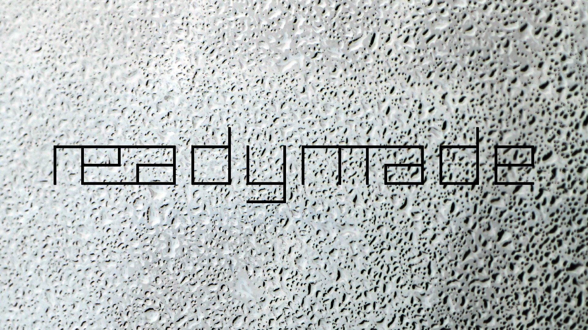 2022-02-08 Das Kleine Regen Rhythmus Orchester (Fensterglas einfach, im Bilderrahmen, II) (Audio, Video)