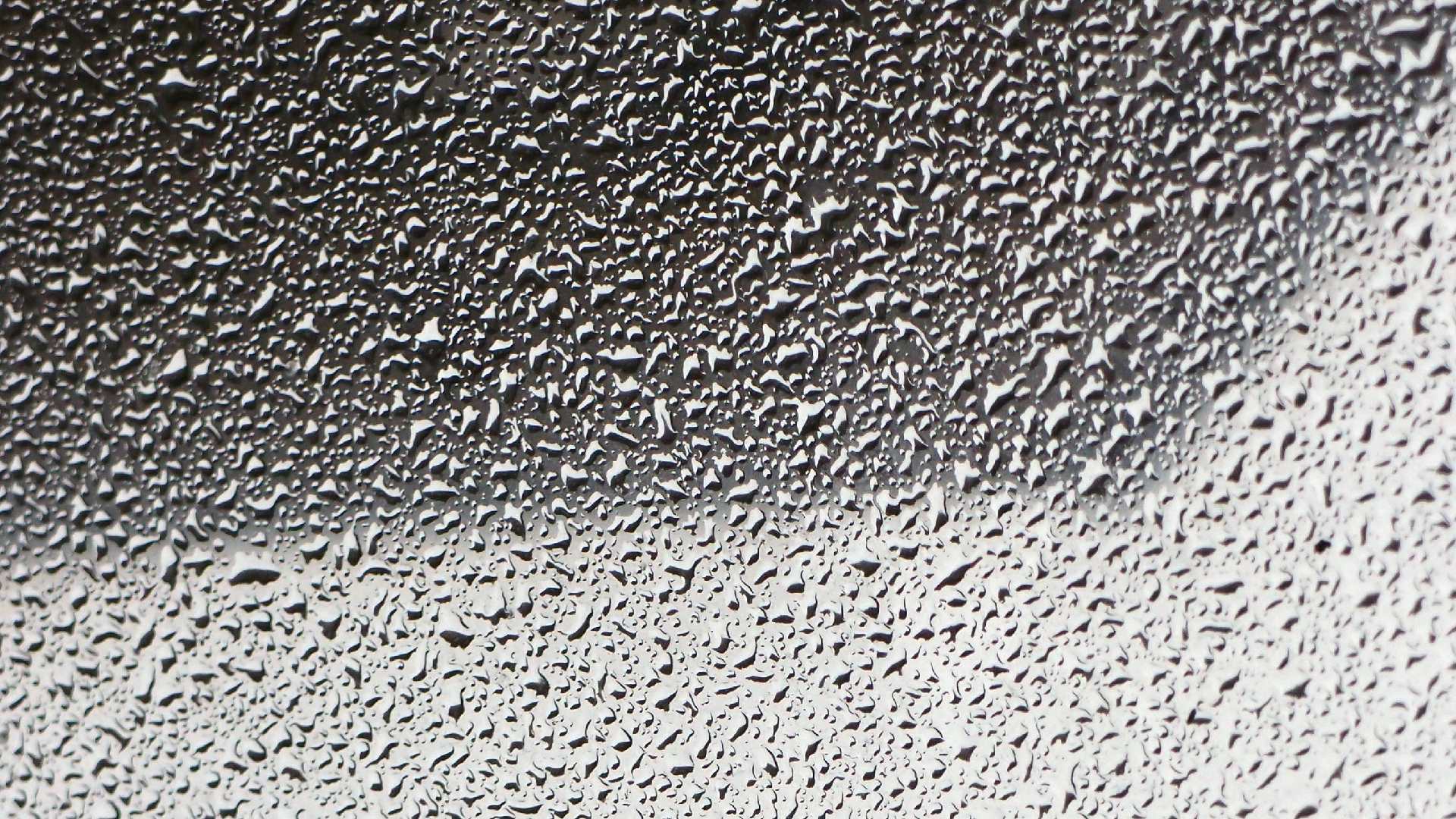 2022-02-08 Das Kleine Regen Rhythmus Orchester (Fensterglas einfach, im Bilderrahmen, II) (Audio, Video)