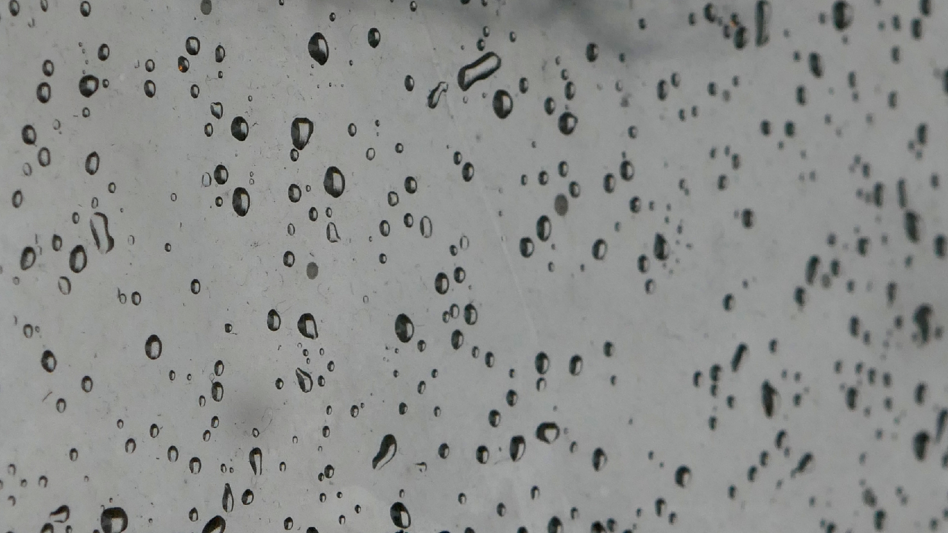 2022-02-16 Das Kleine Regen Rhythmus Orchester (Fensterglas einfach, im Bilderrahmen, III) (Audio, Video)