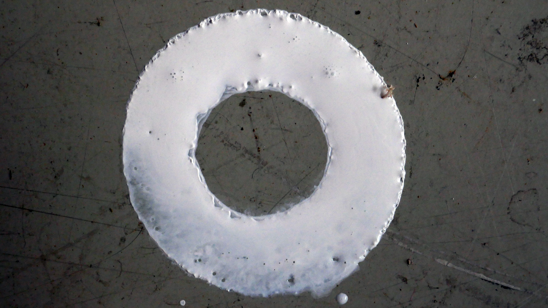 2022-02-16 Das Kleine Regen Rhythmus Orchester (Fensterglas einfach, im Bilderrahmen, III) (Audio, Video)