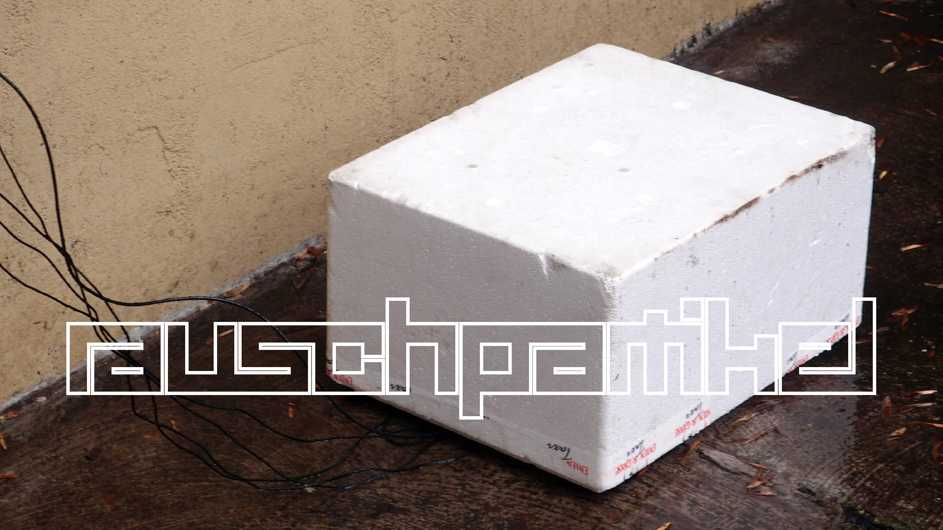 2022-02-18 Das Kleine Regen Rhythmus Orchester (Styroporbox) (Audio, Video)