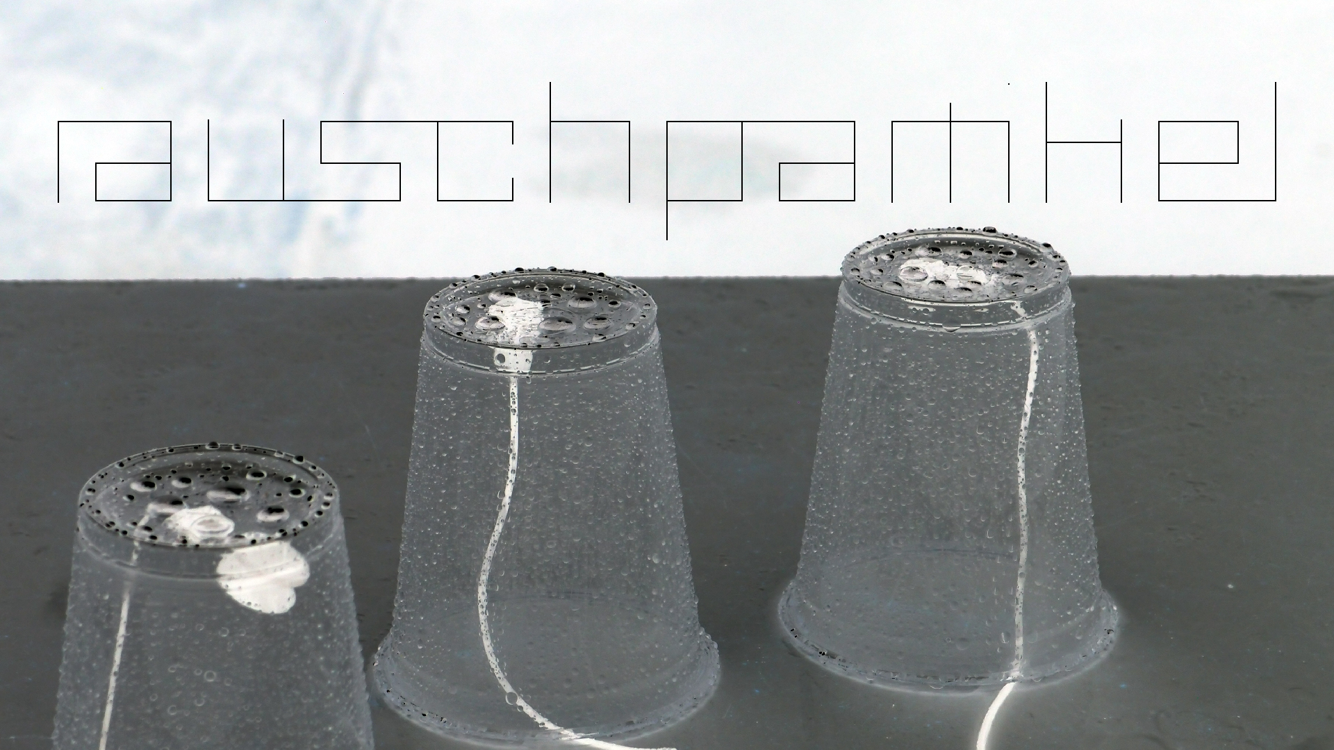 2022-05-17 Das Kleine Regen Rhythmus Orchester (Plastebecher aufm Tisch) (Audio, Video)