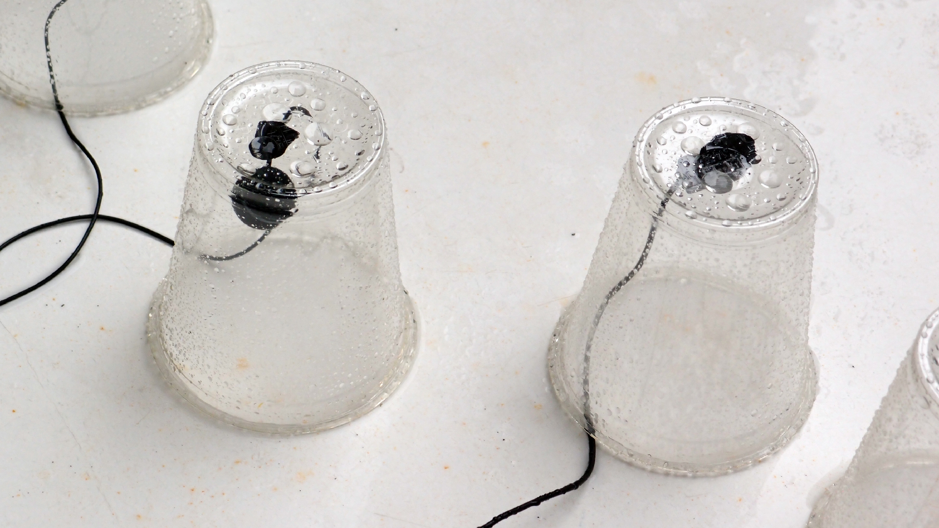 2022-05-17 Das Kleine Regen Rhythmus Orchester (Plastebecher aufm Tisch) (Audio, Video)