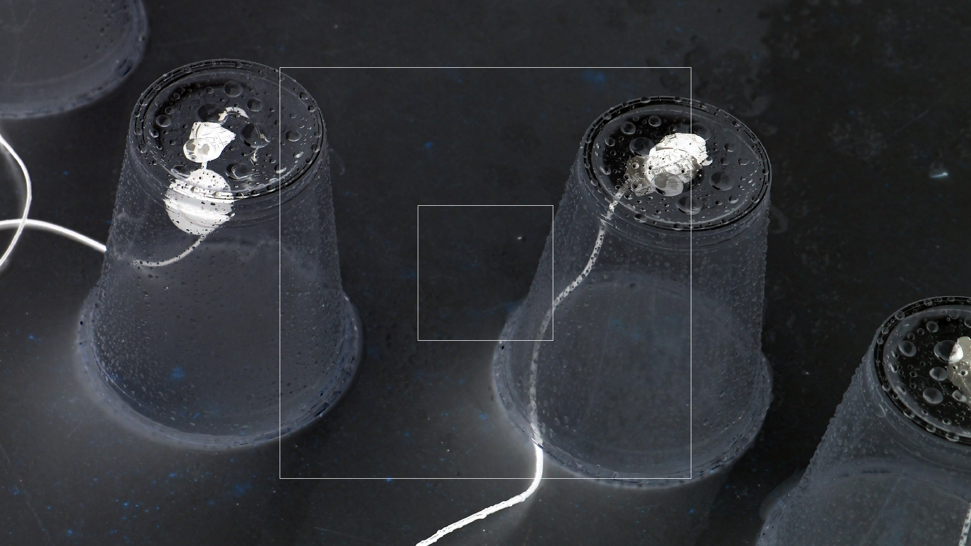 2022-05-17 Das Kleine Regen Rhythmus Orchester (Plastebecher aufm Tisch) (Audio, Video)