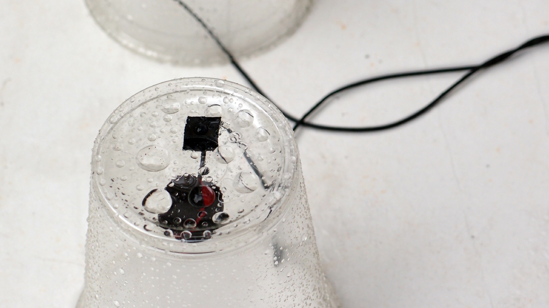 2022-05-17 Das Kleine Regen Rhythmus Orchester (Plastebecher aufm Tisch) (Audio, Video)