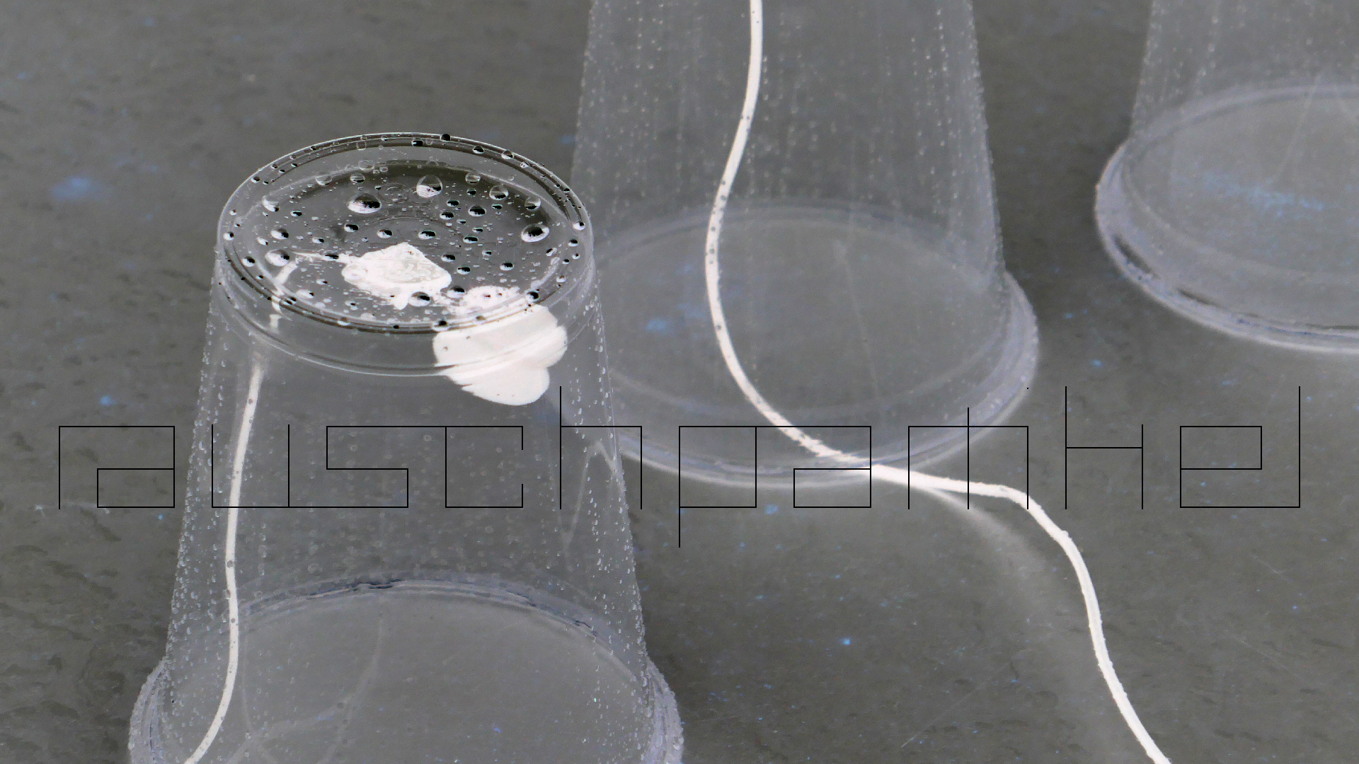 2022-05-17 Das Kleine Regen Rhythmus Orchester (Plastebecher aufm Tisch) (Audio, Video)