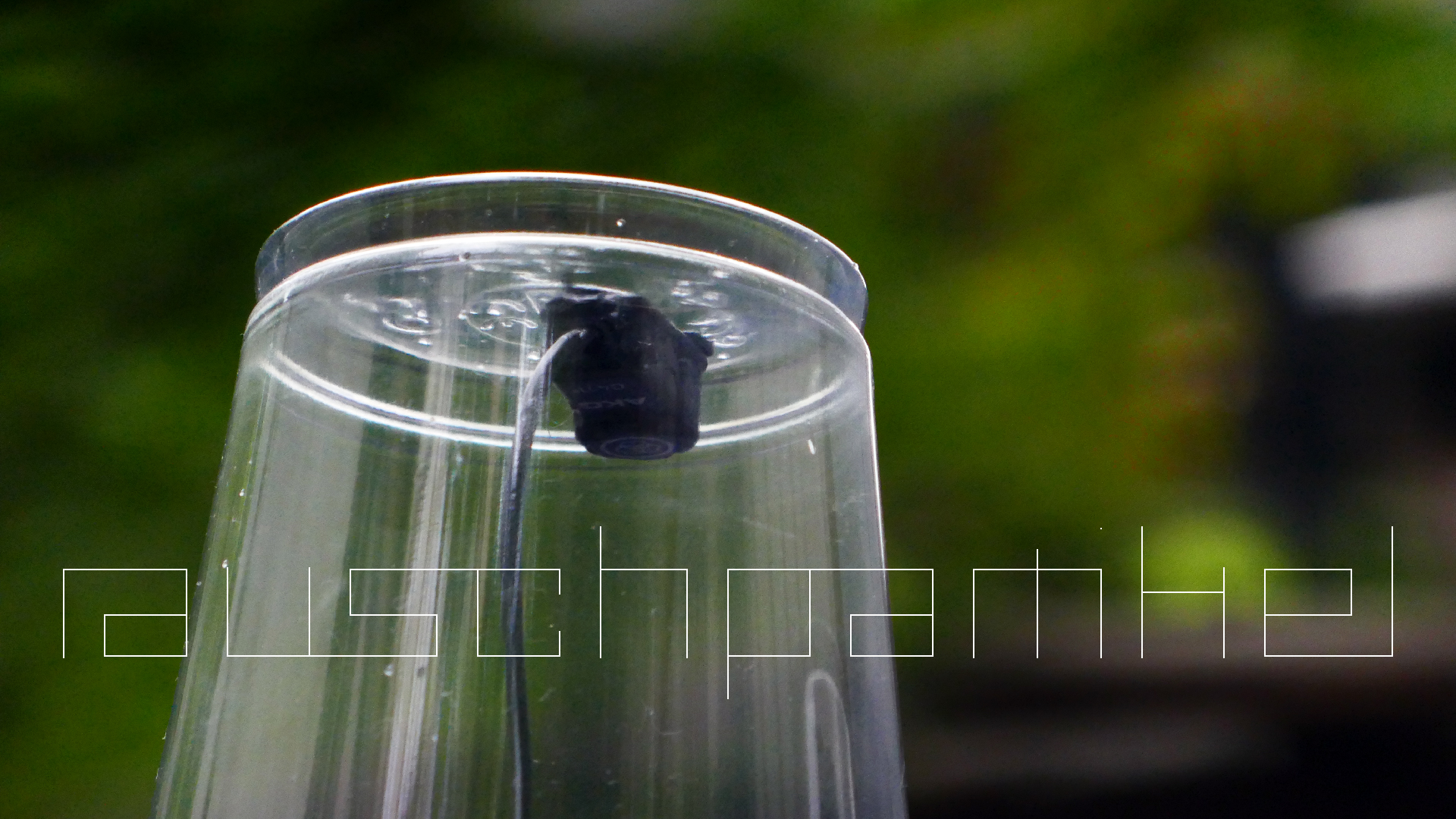 2022-05-20 Das Kleine Regen Rhythmus Orchester (Plastebecher aufm Rolli) (Audio, Video)