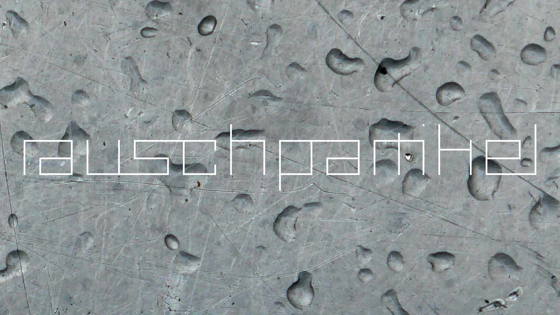 2022-08-27 Das Kleine Regen Rhythmus Orchester (Alublech, Federhall Errorcut) (Audio, Foto)