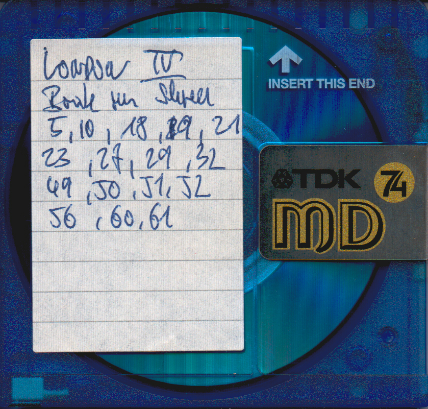 1999-11-16 London IV (After Show) + Bruecke im Schnee (Berlin)