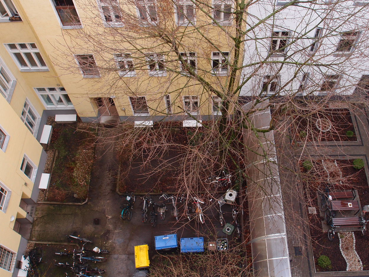 temporäres rauschpartikel Studio Weserstr. 54