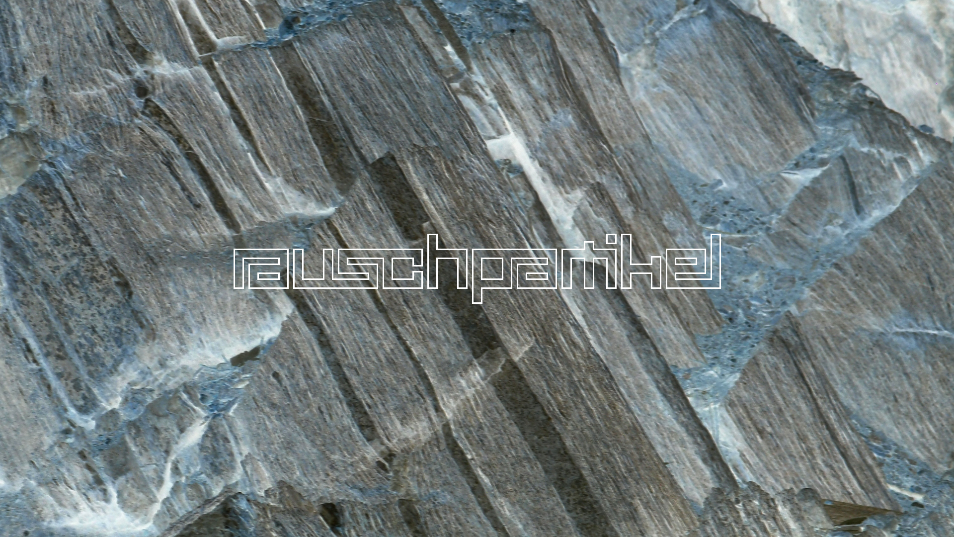 2021-04-19 Ame Zek - rauschpartikel (Vocoder Remixe) (Mixe, Typo Grafik)