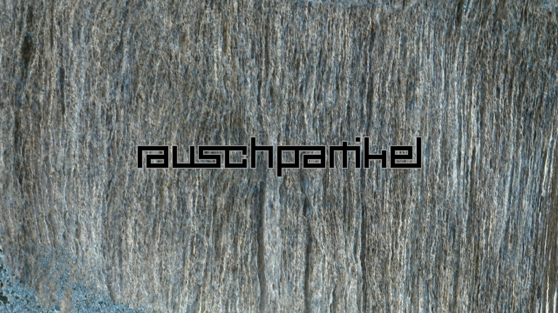 2021-04-19 Ame Zek - rauschpartikel (Vocoder Remixe) (Mixe, Typo Grafik)