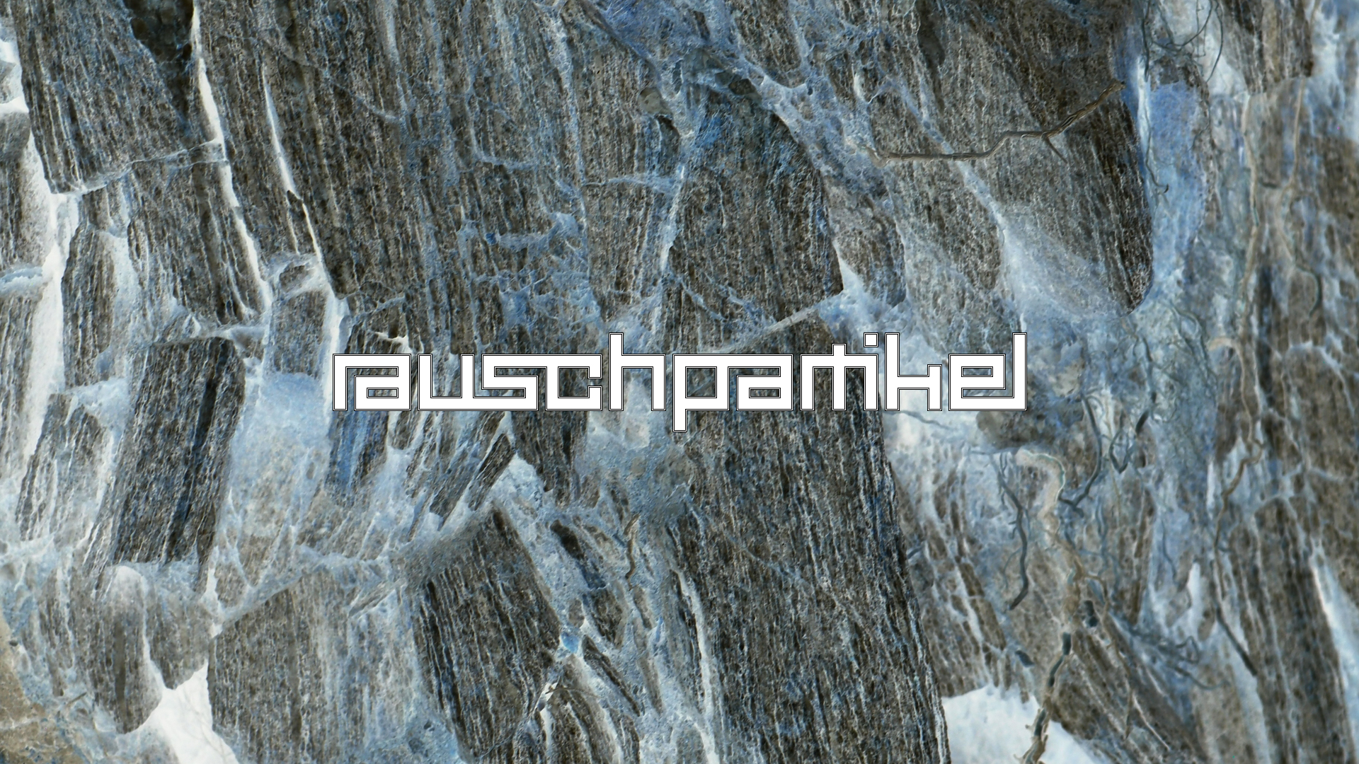 2021-04-19 Ame Zek - rauschpartikel (Vocoder Remixe) (Mixe, Typo Grafik)