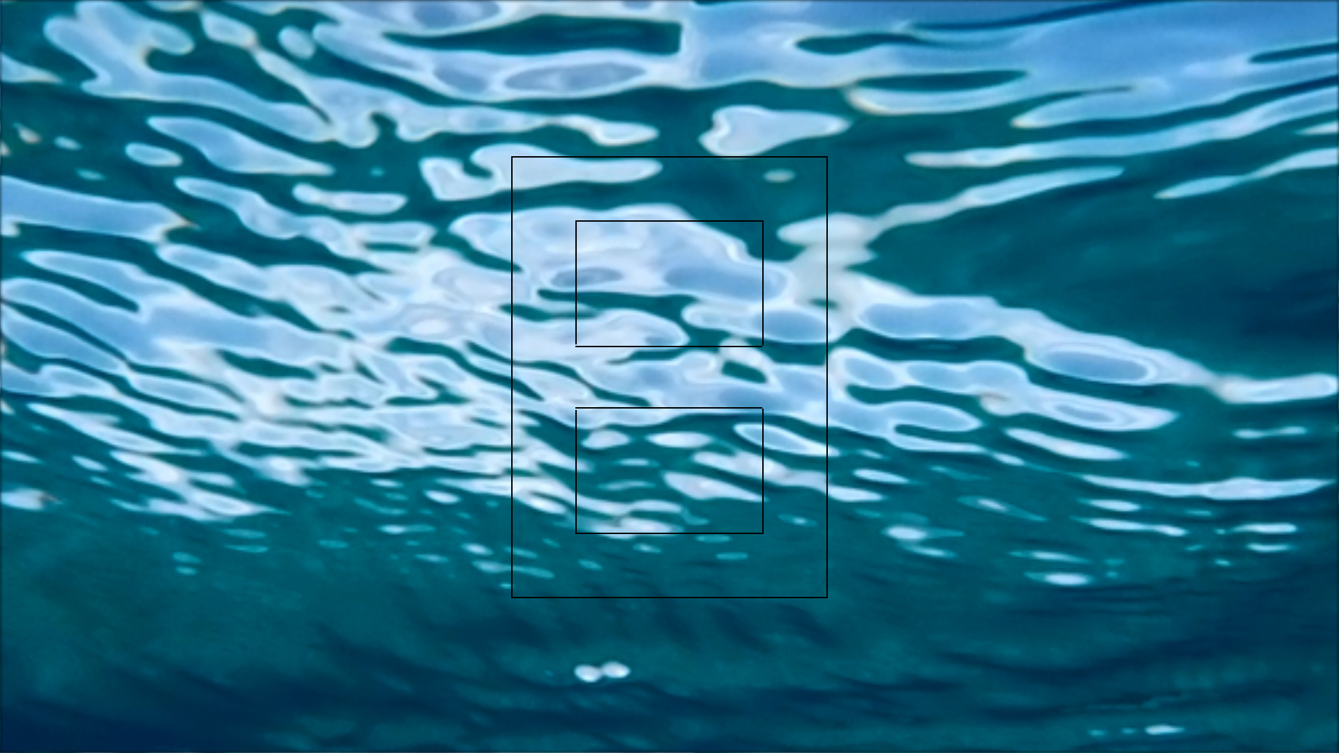 2022-04-14 Am Strand und im Wasser (Quallenvideo, Stills & Numbers) (Typo Grafik, Video)