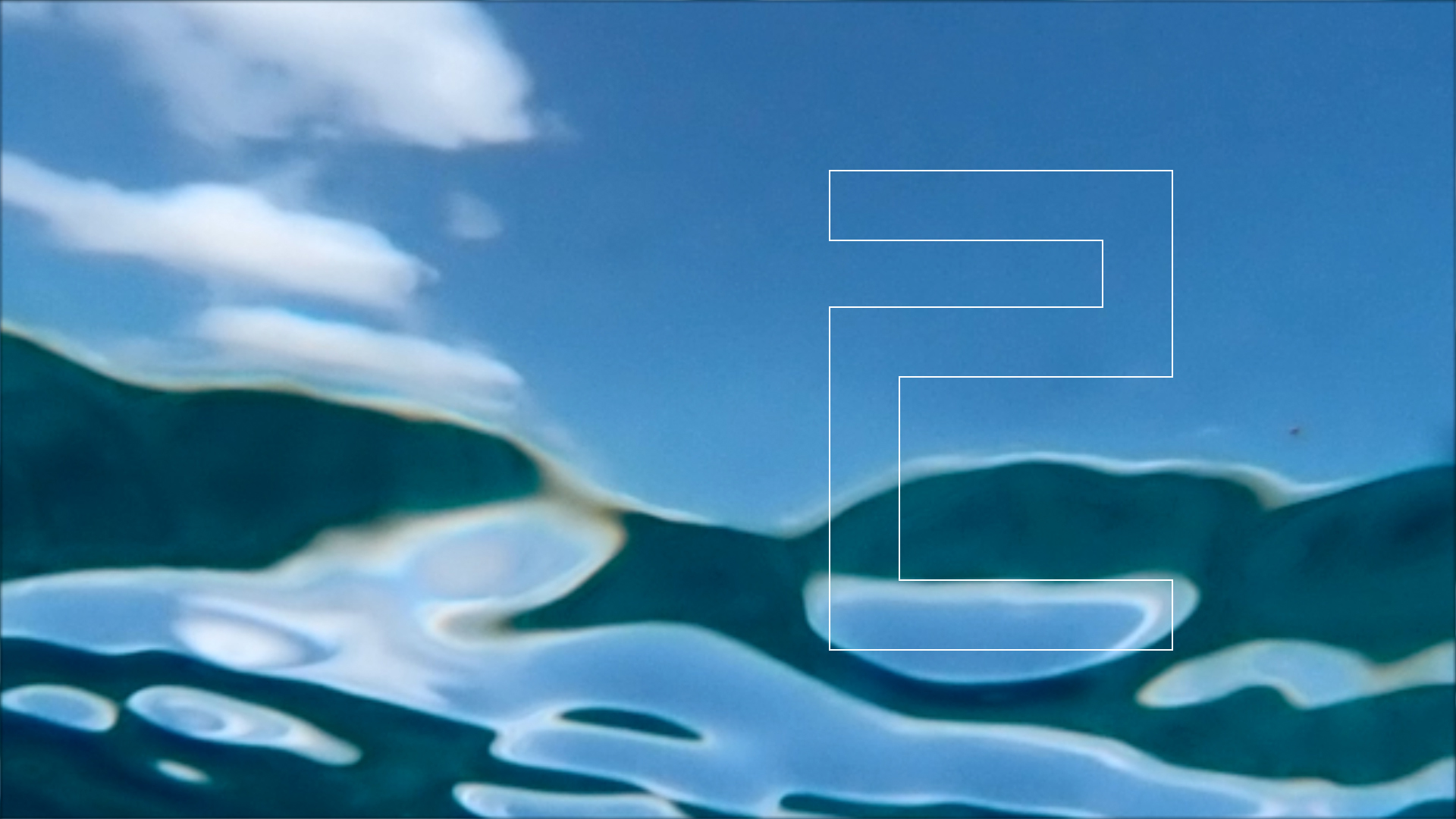 2022-04-14 Am Strand und im Wasser (Quallenvideo, Stills & Numbers) (Typo Grafik, Video)