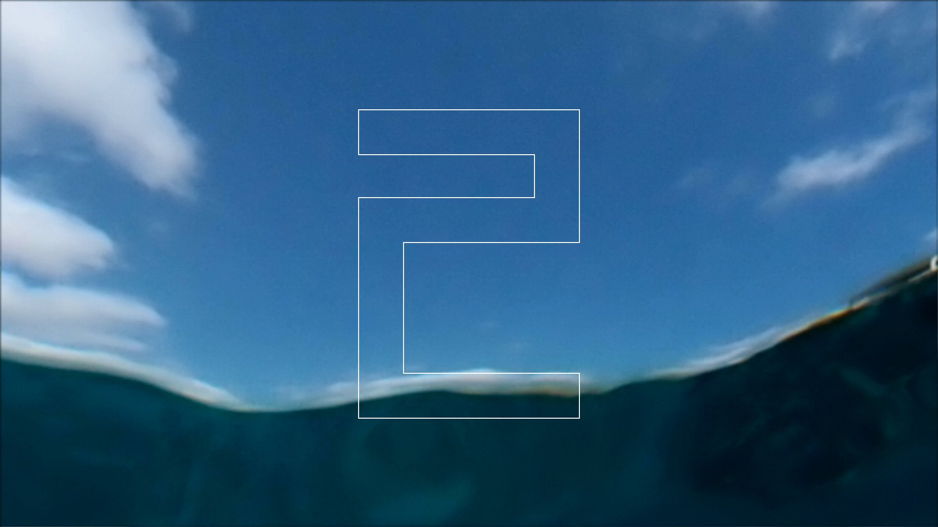 2022-04-14 Am Strand und im Wasser (Quallenvideo, Stills & Numbers) (Typo Grafik, Video)