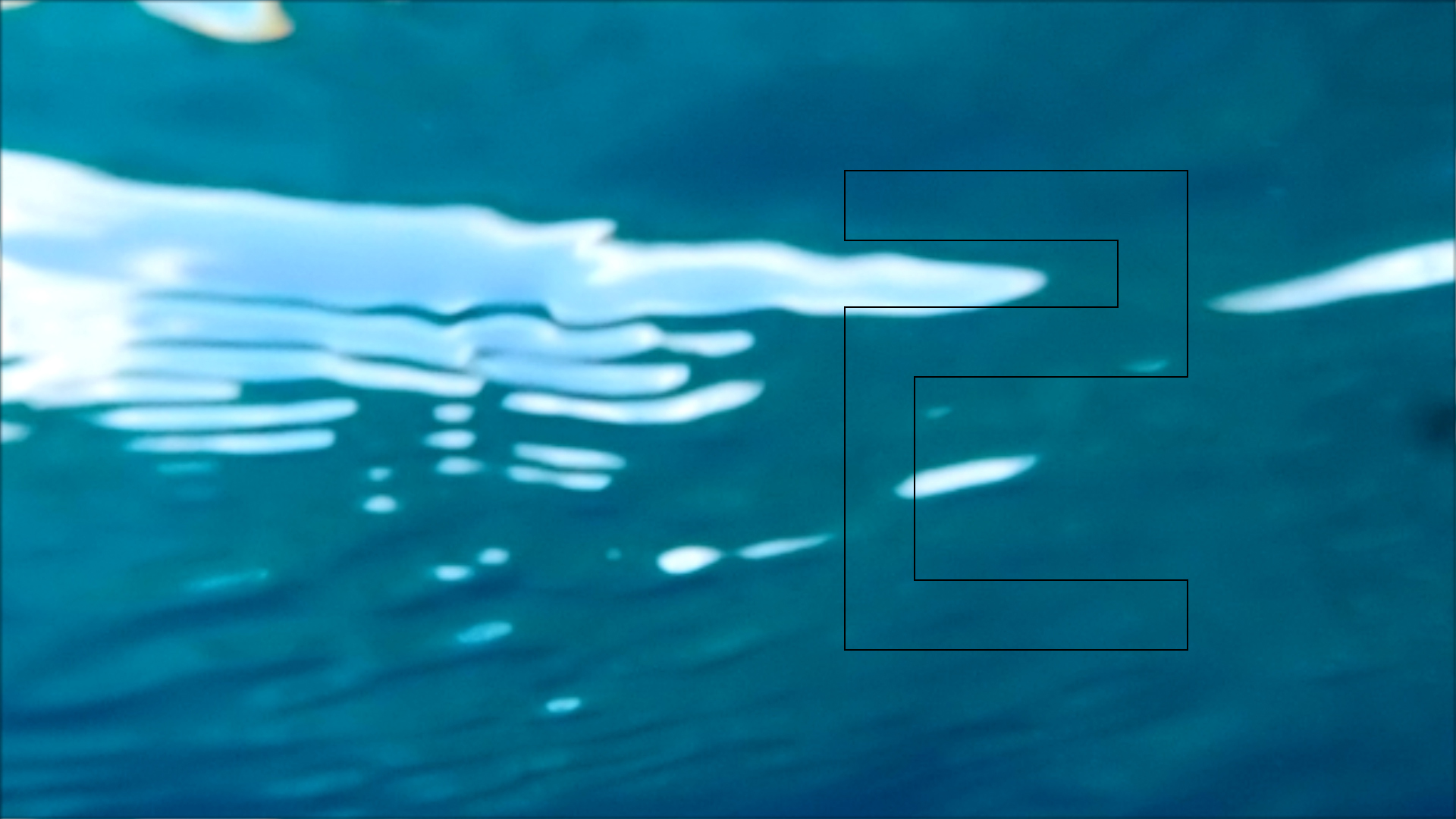 2022-04-14 Am Strand und im Wasser (Quallenvideo, Stills & Numbers) (Typo Grafik, Video)