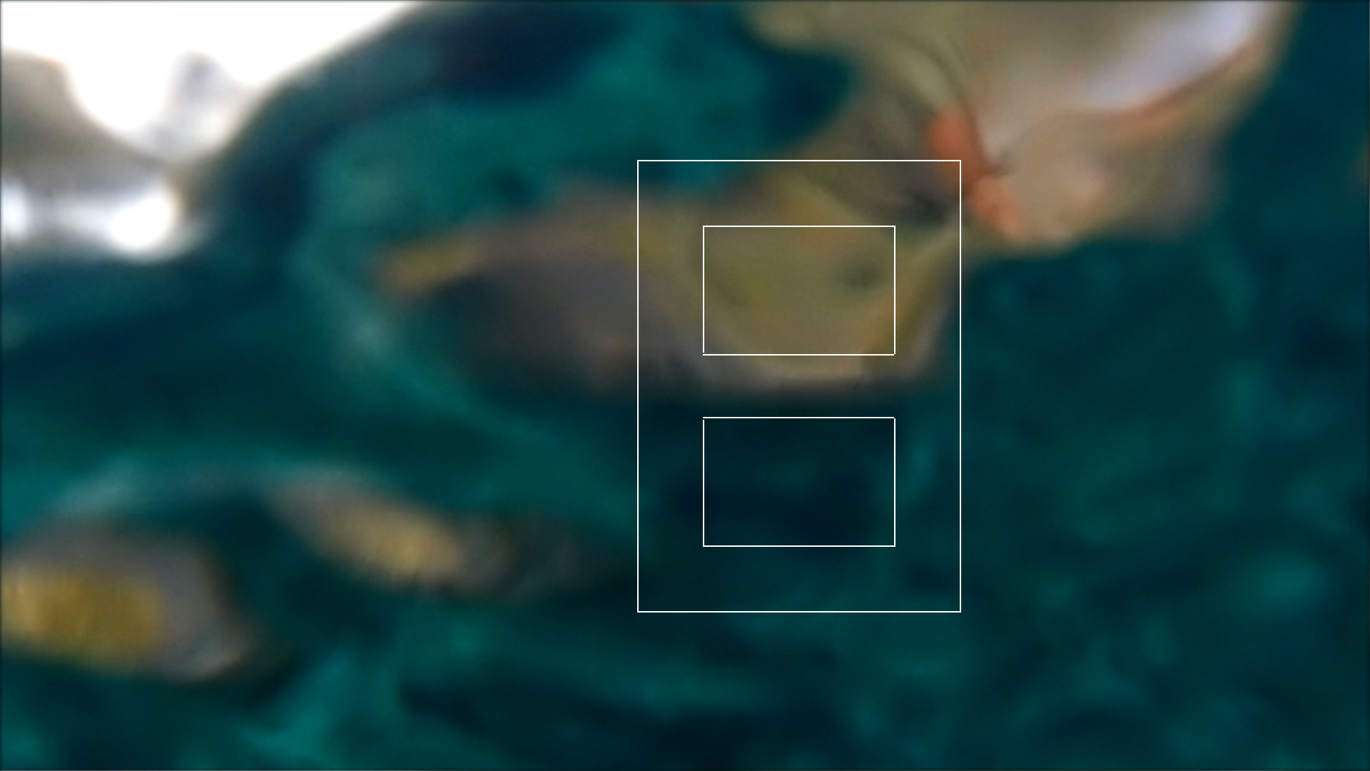 2022-04-14 Am Strand und im Wasser (Quallenvideo, Stills & Numbers) (Typo Grafik, Video)