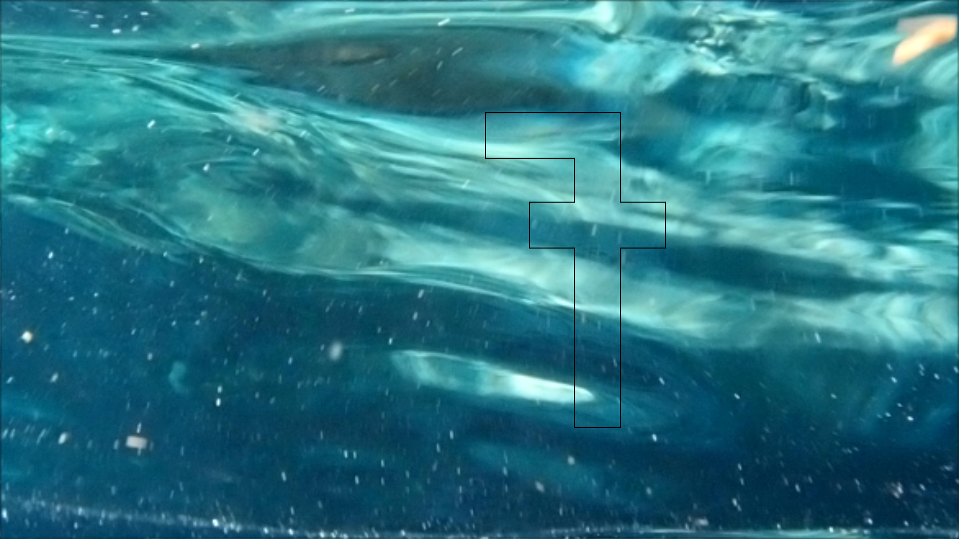 2022-04-14 Am Strand und im Wasser (Quallenvideo, Stills & Numbers) (Typo Grafik, Video)