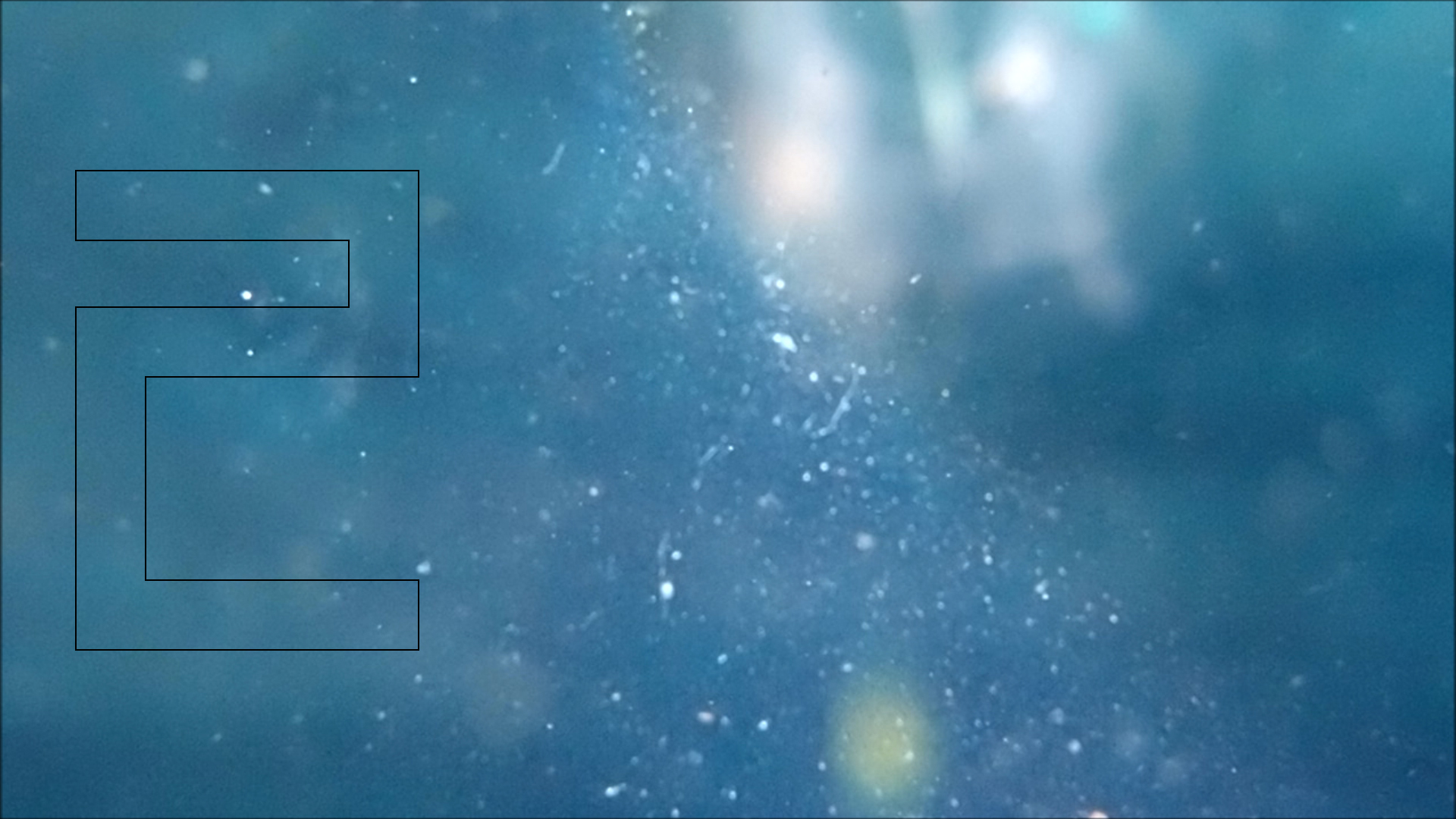 2022-04-14 Am Strand und im Wasser (Quallenvideo, Stills & Numbers) (Typo Grafik, Video)