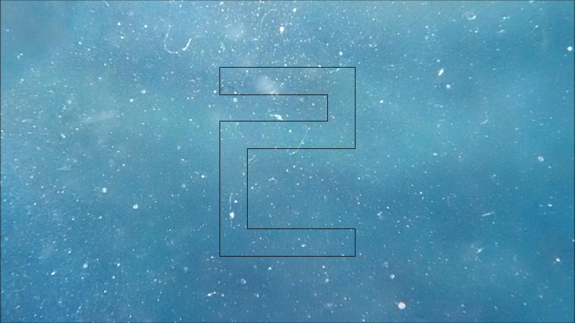 2022-04-14 Am Strand und im Wasser (Quallenvideo, Stills & Numbers) (Typo Grafik, Video)