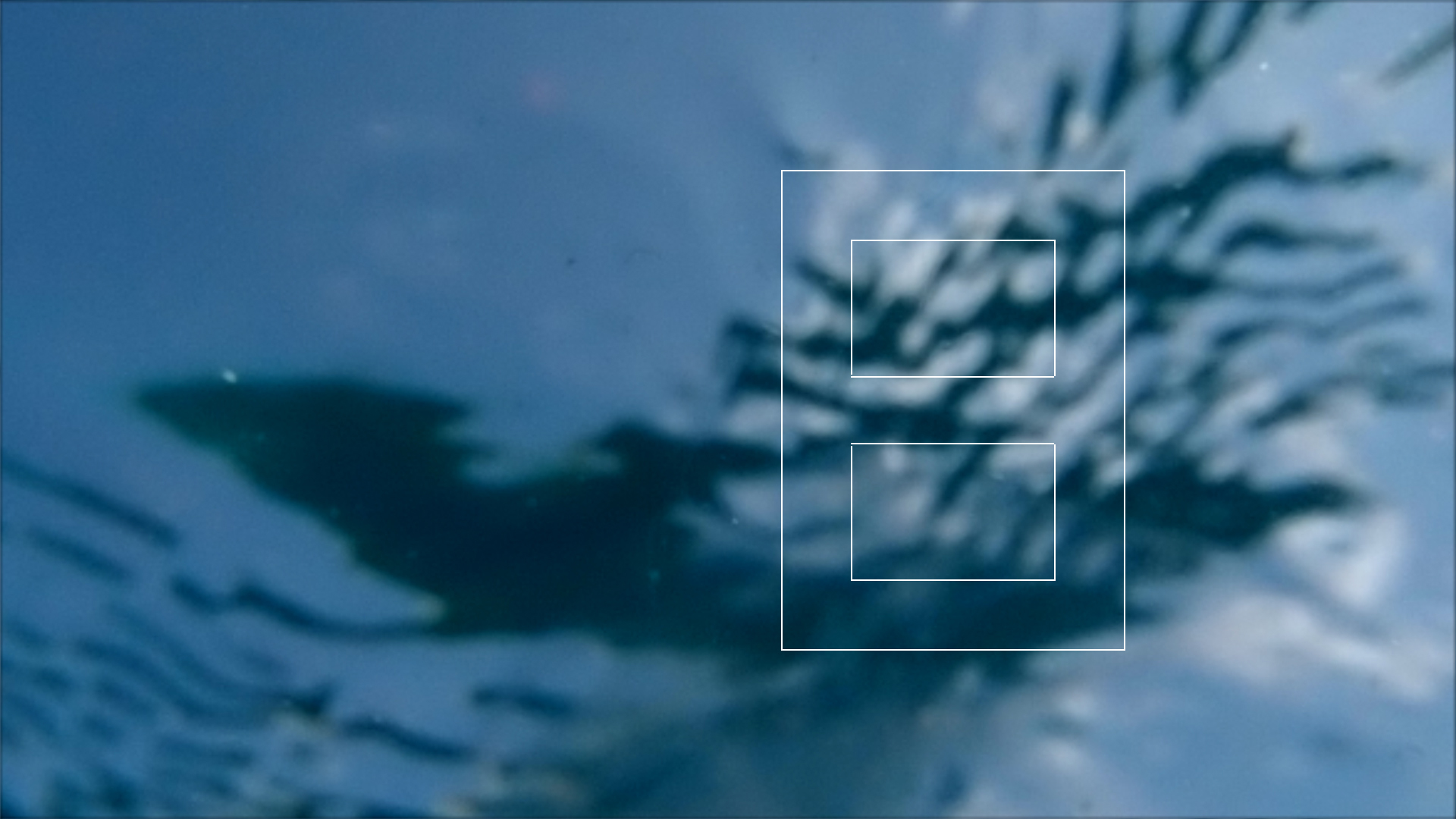 2022-04-14 Am Strand und im Wasser (Quallenvideo, Stills & Numbers) (Typo Grafik, Video)