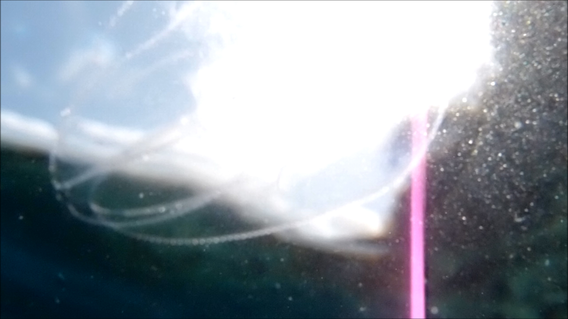 2022-04-14 Am Strand und im Wasser (Quallenvideo, Stills & Numbers) (Typo Grafik, Video)