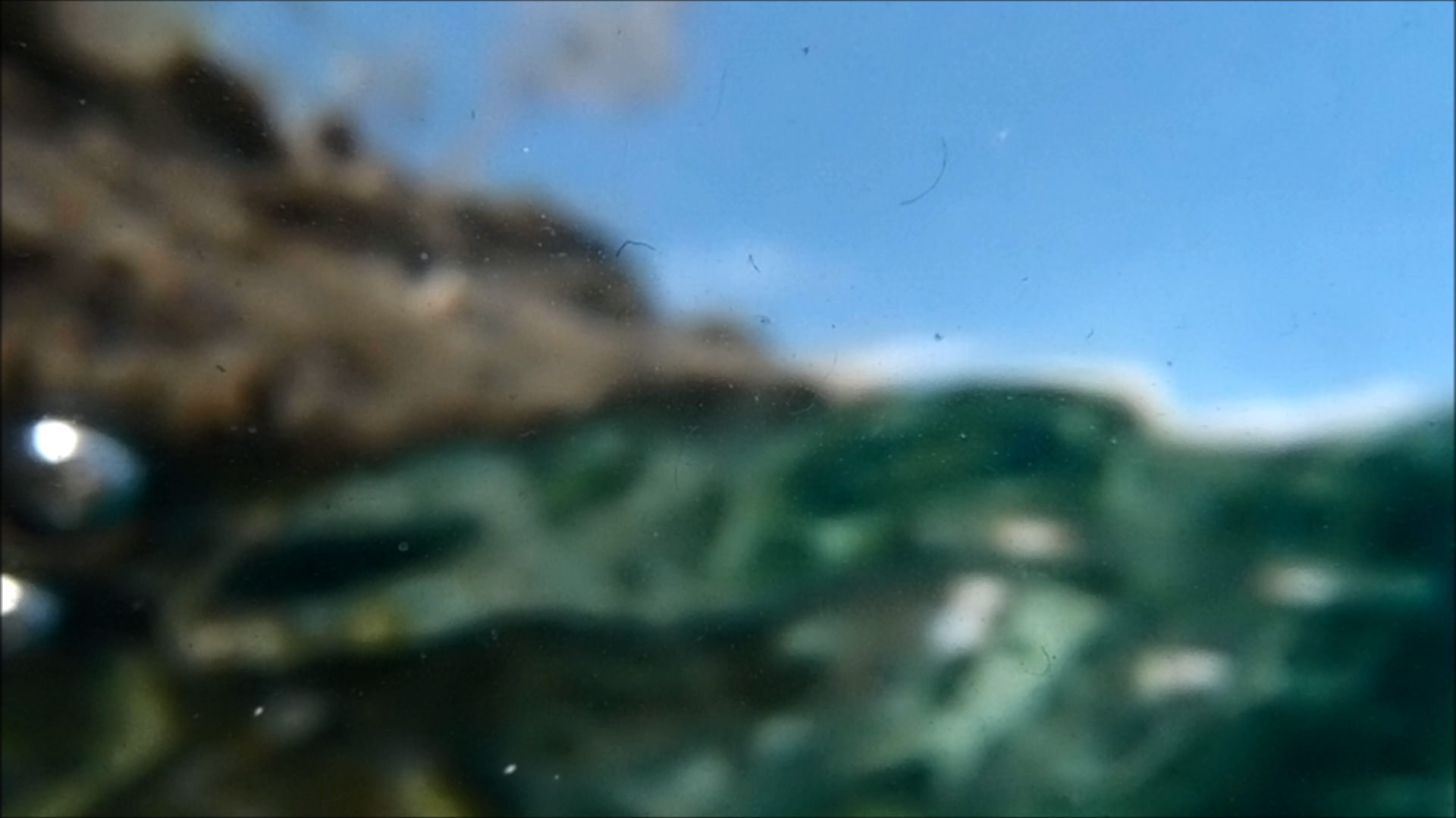 2022-04-14 Am Strand und im Wasser (Quallenvideo, Stills & Numbers) (Typo Grafik, Video)