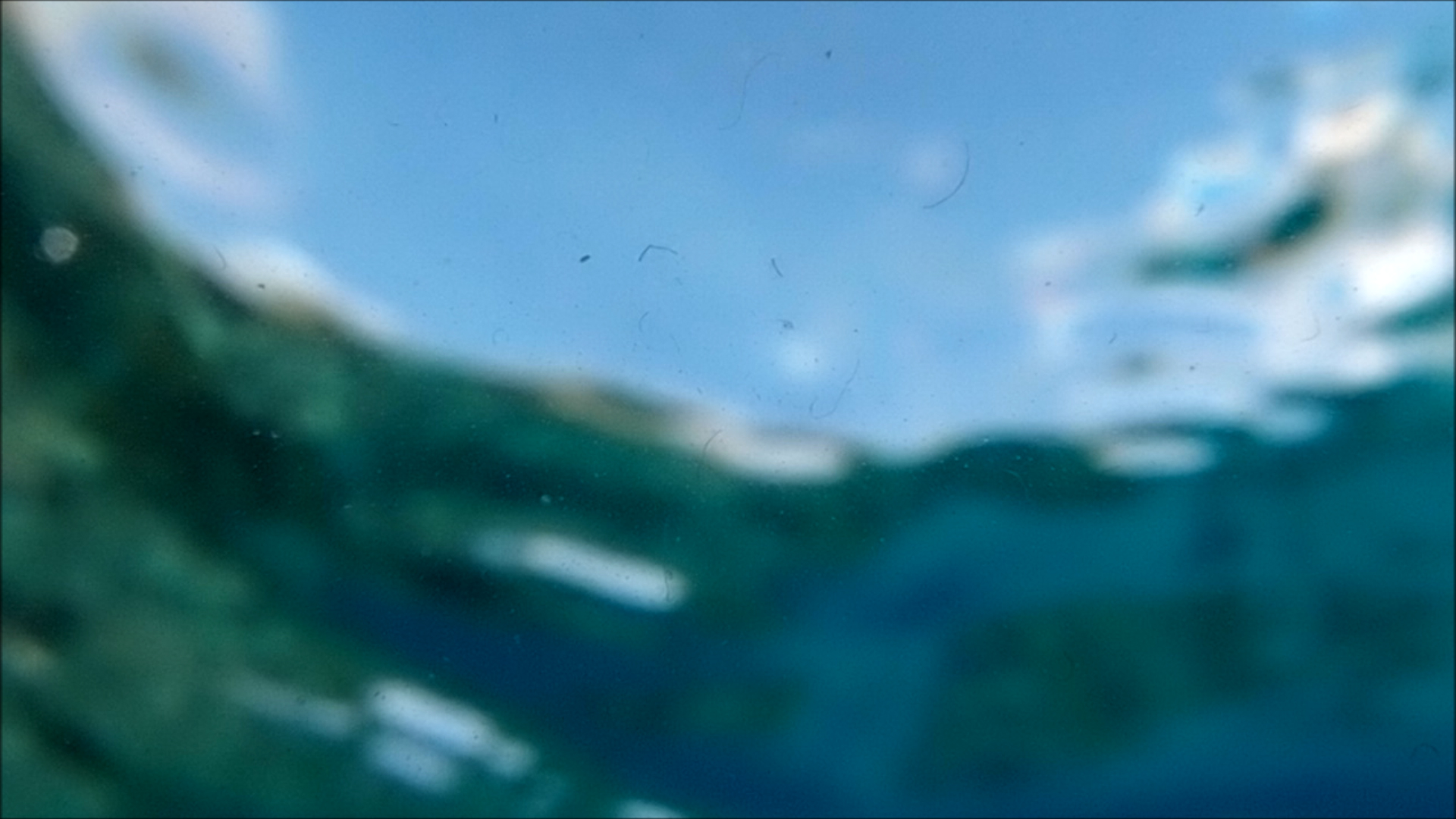 2022-04-14 Am Strand und im Wasser (Quallenvideo, Stills & Numbers) (Typo Grafik, Video)