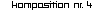 grafische Komposition Nr. 4