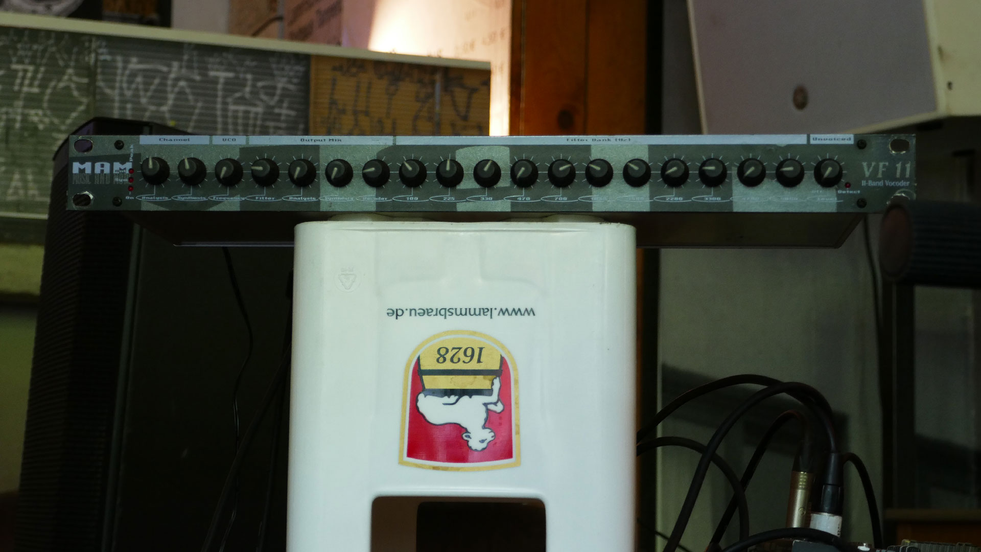 2025-06-17 Spieluhren-Quartett mit Tonband, Vocoder und Fieldrecording (Soundcheck Fete de la Musique)