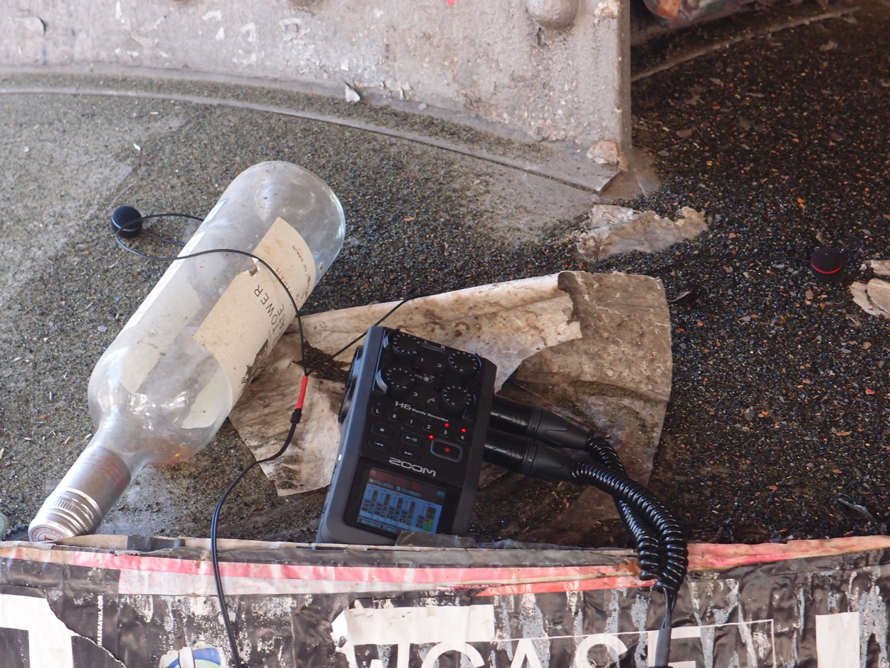 2020-08-17 U-Bahn Restaurierung (rauschpartikel Studio unterwegs) (Fieldrecording Video) 